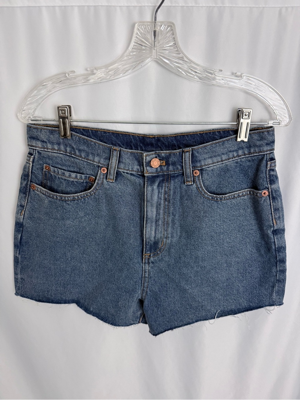NWT Pink VS High Waisted Jean Shorts Size 29